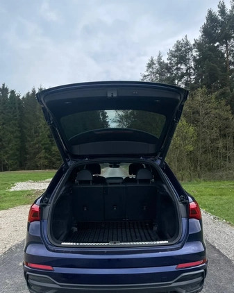 Audi Q3 cena 124999 przebieg: 49000, rok produkcji 2020 z Zakopane małe 106